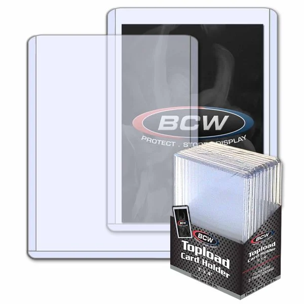BCW 108pt Top Loaders