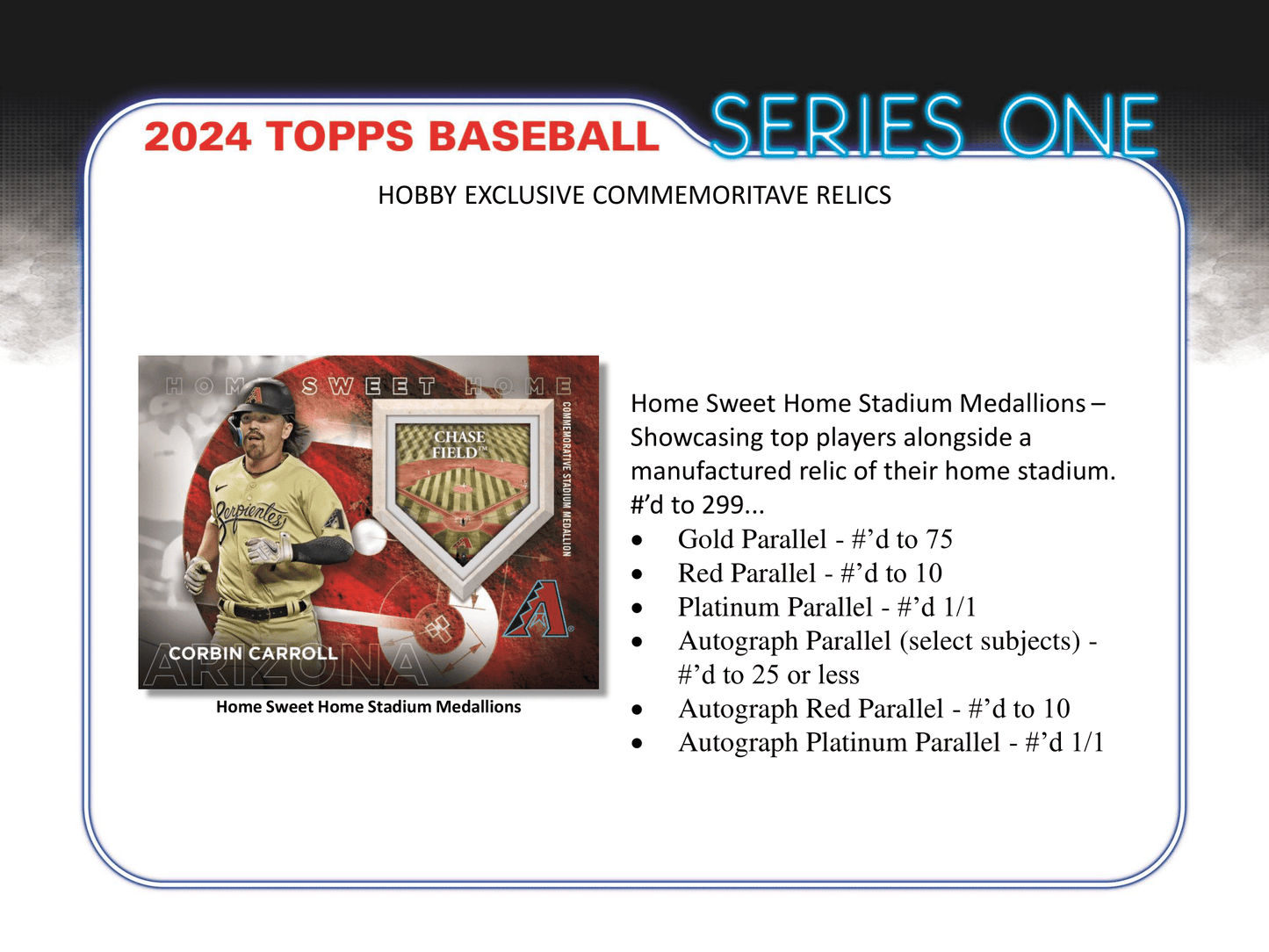 2024 Topps Series 1 Baseball HTA Jumbo Box
