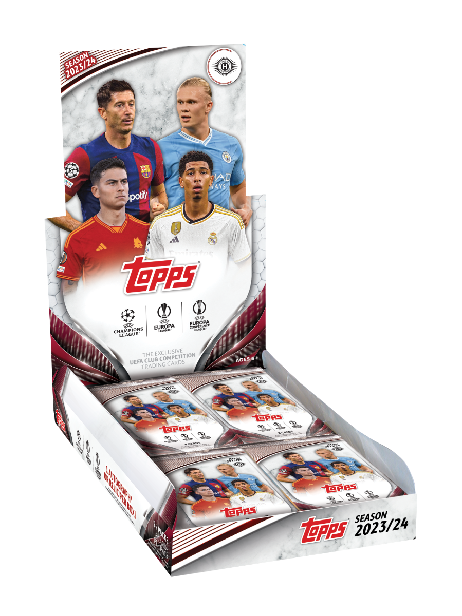 2022/23 Topps UEFA Club Competitions Soccer Hobby Box | DA
