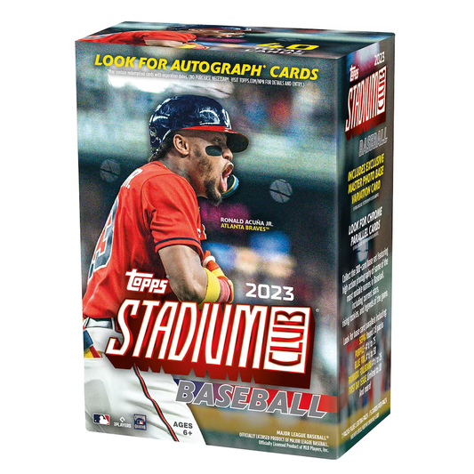 2023 Topps Stadium Club Baseball Blaster Box